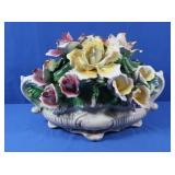Porcelain Floral Centerpiece