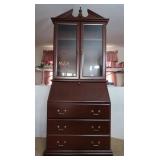 Chippendale Style Secretary-pressed wooden-modern