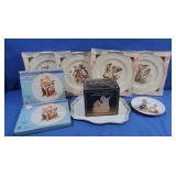Handpainted Porcelain Swan Nightlite, Norman