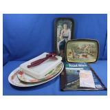 Serving Platters, Kitchen Utensils, Road Atlas