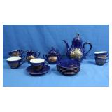 17 pc Japanese Tea Set