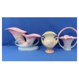 Vintage Hull Art Pottery-Double Cornucopia, 2