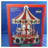 16" Christmas Carousel in box