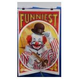 2-Sided Circus Clown Poster