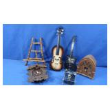 Sm Musical Telephone, Wooden Music Box, Plastic