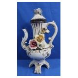 Vintage Tipo Capodimonte Lidded Pitcher