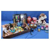 Misc Toys(some vntg)-Sooper Gooper,, Stuffed Bears