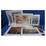 American Bicentennial Artwork, Floral Reprint