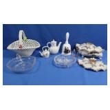 Ceramic, Porcelain & Clear Glass-Italy, Japan &