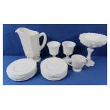 Vintage Milk Glass-Westmoreland, Fenton & more