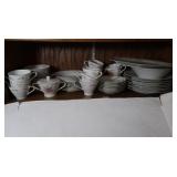 53 pcs Grant Crest Victorian Rose Dinnerware