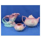 Vintage Hull Art Pottery-Cornucopia, Teapot,