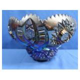 Vintage Unmarked Fenton Amethyst Carnival Glass
