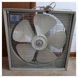 Vintage GE 3-Speed Metal Box Fan