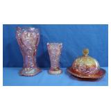 Indiana & LE Smith Carnival Glass