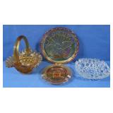 Vintage Glass-Amber, Carnival & more