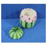 Watermelon Cookie Jar 10"