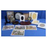 Small Picture Frames, Clock, Taylor Humidiguide