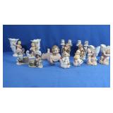 Ceramic Children Candlesticks, Flower Pots