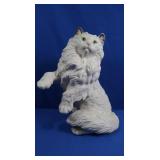 Vintage Plaster Cat Statue