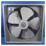 G.E. Box Fan (works) 22.5"Sq, 7"D