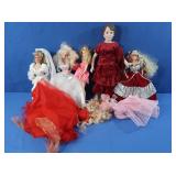 Barbies, Collector Dolls, 1 Porcelain Flapper