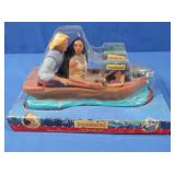 NIB Pocahontas Floating Soap Dish-Walt Disney