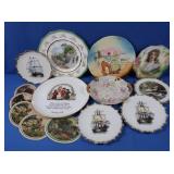 Lg Collection Vintage China Plates-Bavaria, Japan