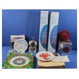 Christmas Items-incl 1981 Norman Rockwell Ringing