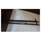Metal Bed Frame, Adj. width, 63" Long
