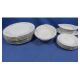 Noritake "Fairmont" Pattern China-9 pcs