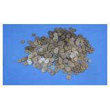 Approx 440 Wheat Pennies unsearched