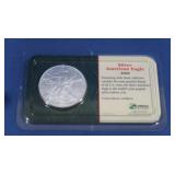 2004 American Eagle uncirc. 1oz. Fine Silver