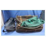 Tote Bag, Small Soft Side Bag & Hanging Suitcase