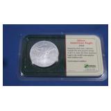 2004 American Eagle uncirc. 1oz. Fine Silver