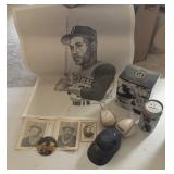 Roberto Clemente Sketch,Autographed Jim Rooker
