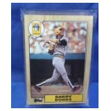 45-1987 Topps Barry Bonds Rookie Cards-All
