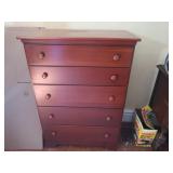 5 Drawer Dresser  32.5x18.25x47"H