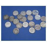 23 Silver Dimes-90% Silver