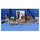 Misc Home Decor-Ceramic Figures, Hand Bell & More