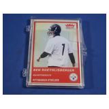 2004 Fleer Tradition Ben Roethlisberger Rookie