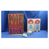 Vintage Raggedy Ann & Andy Wall Plaques, "Pooh
