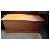Wooden Chest 38x17x16"