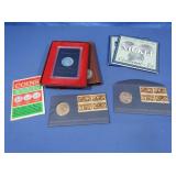 1972 Ike Proof Dollar 2004 Lewis&Clark Nickel