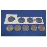 9 Eisenhower Dollars