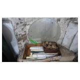 Circular Mirror 29.75", Wallpaper Rolls & Pieces