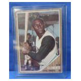 1962 Topps Roberto Clemente Card-ungraded G-VG