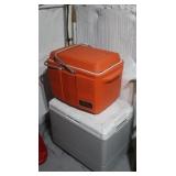 Large Cooler w/Auto Plug Cooling Unit, untested &