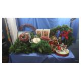 Christmas Decor-NIB Ceramic Stocking Holders,