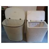 2 Laundry Hampers, 24"H